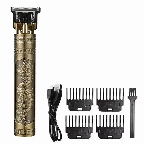 HAIR TRIMMER| VinTage T9 Professional Trimmer Professional Cordless Hair Clipper for Men emmymart