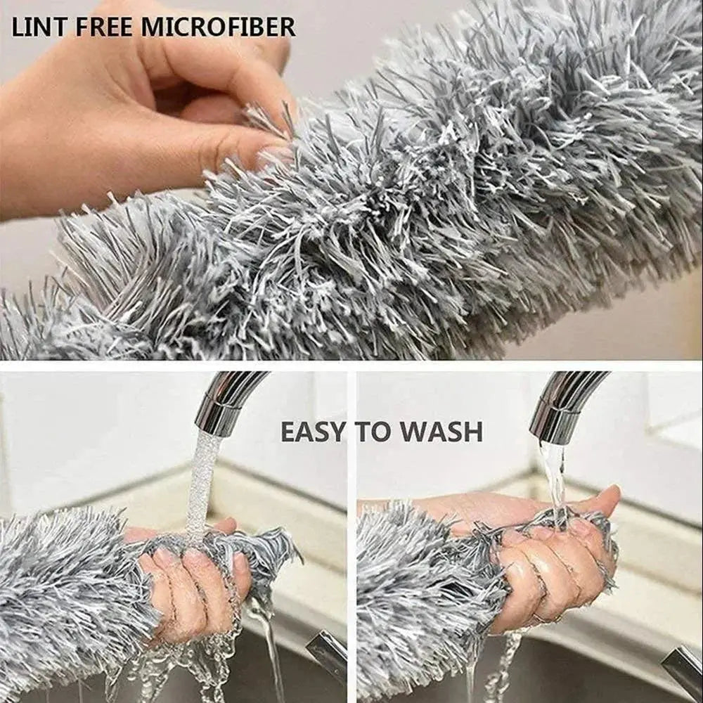 FAN CLEANNER | Multicolor Plastic Foldable Duster, For Dusting emmymart