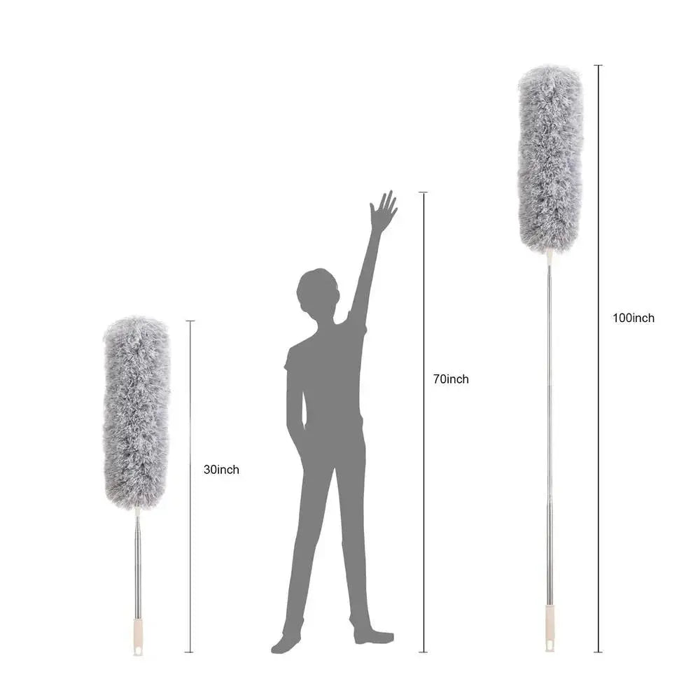 FAN CLEANNER | Multicolor Plastic Foldable Duster, For Dusting emmymart