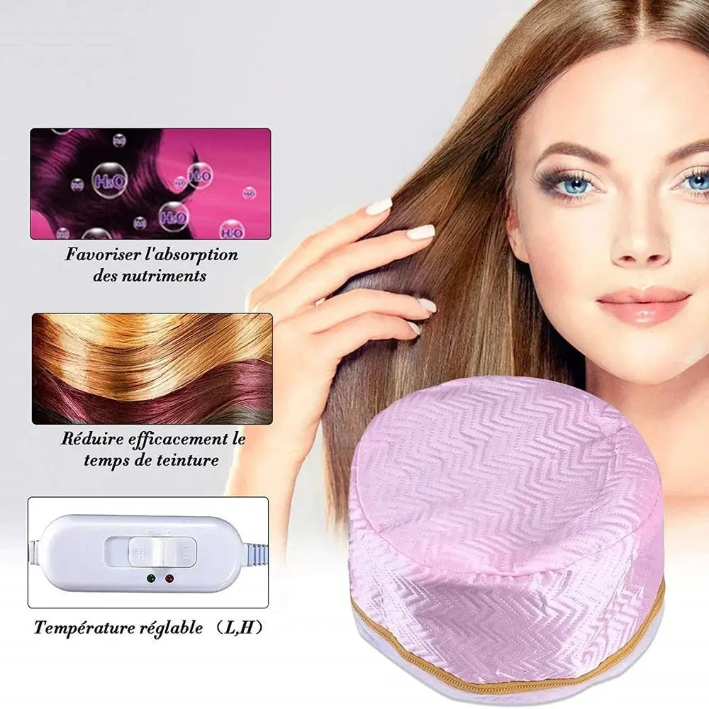 Electric Hair Spa Cap – Deep Conditioning Thermal Heating Cap emmymart